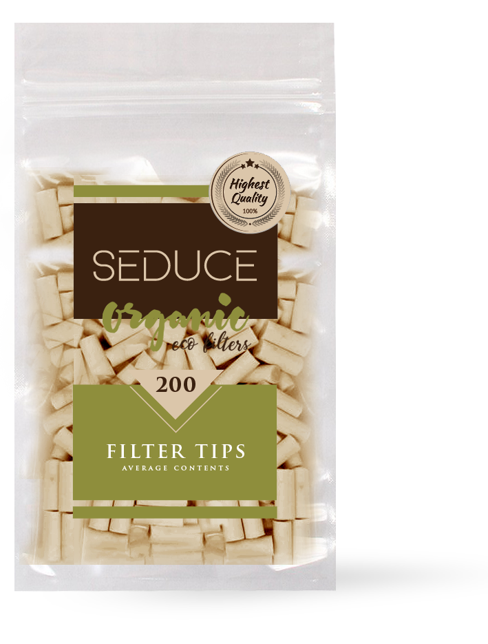 Filter Cigarette Tips - Biodegradable 200 Cigarette Filter Tips